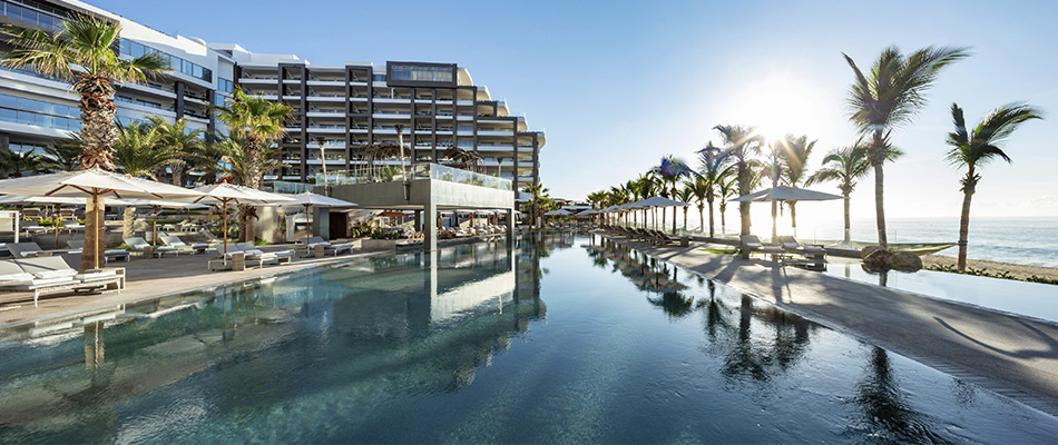 Rooftop Resort Pools Garza Blanca Los Cabos 8 Piscinas